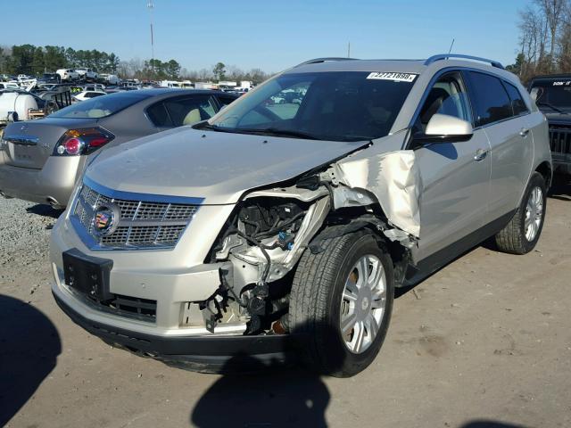 3GYFNDE36CS502945 - 2012 CADILLAC SRX LUXURY GOLD photo 2