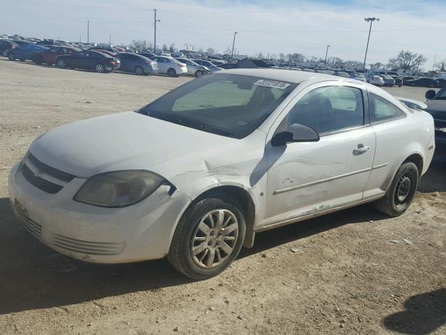 1G1AT18H097134399 - 2009 CHEVROLET COBALT LT WHITE photo 2