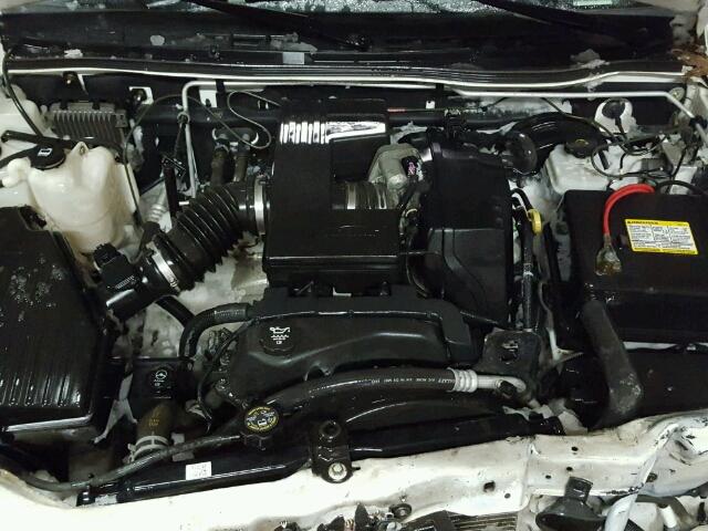1GTCS196348123609 - 2004 GMC CANYON WHITE photo 7