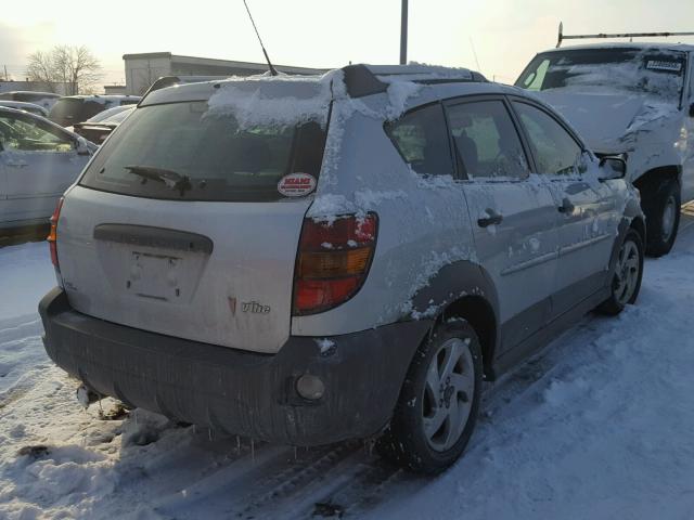 5Y2SL65806Z458966 - 2006 PONTIAC VIBE SILVER photo 4