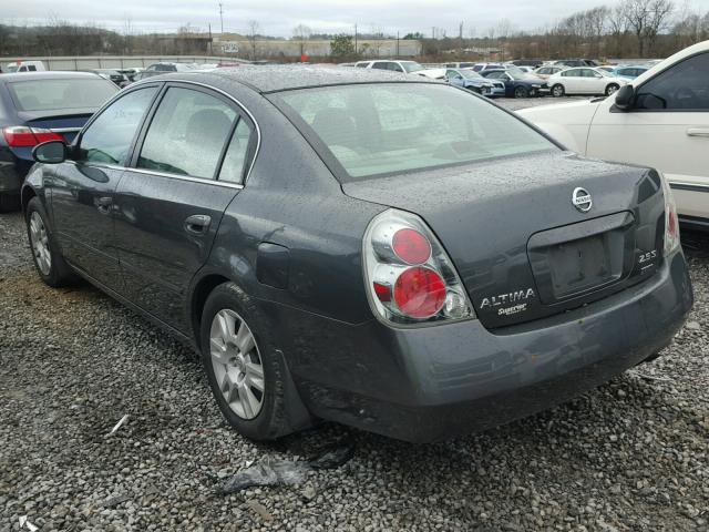 1N4AL11D36N406763 - 2006 NISSAN ALTIMA S CHARCOAL photo 3