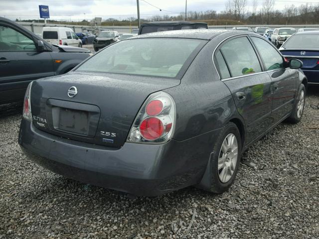 1N4AL11D36N406763 - 2006 NISSAN ALTIMA S CHARCOAL photo 4