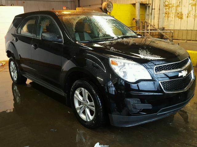 2CNFLCEC9B6464934 - 2011 CHEVROLET EQUINOX LS BLACK photo 1