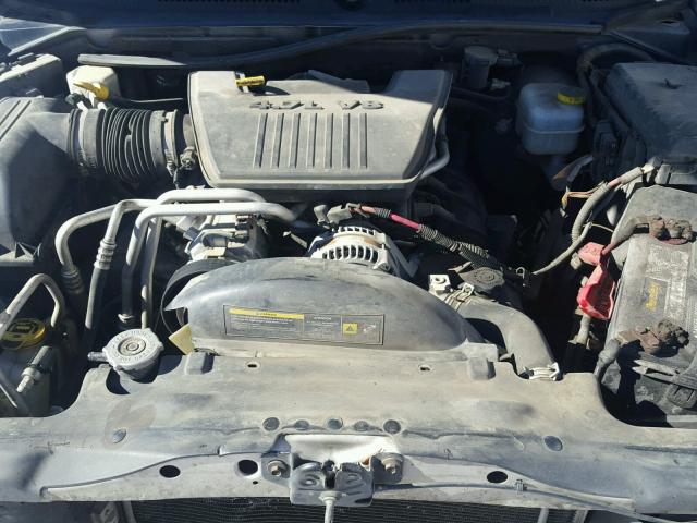 1D7HE48N18S505787 - 2008 DODGE DAKOTA QUA SILVER photo 7