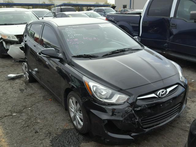 KMHCU5AE2DU130610 - 2013 HYUNDAI ACCENT GLS BLACK photo 1