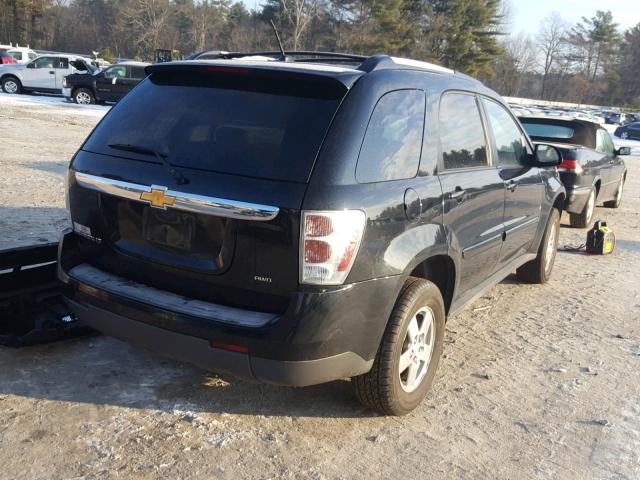 2CNDL43F286041664 - 2008 CHEVROLET EQUINOX LT BLACK photo 4