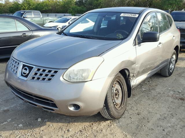 JN8AS58T19W044033 - 2009 NISSAN ROGUE S GRAY photo 2