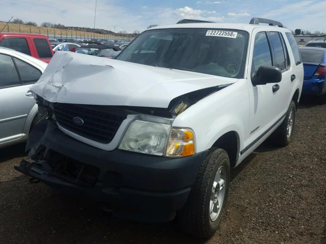 1FMZU72K05ZA76111 - 2005 FORD EXPLORER X WHITE photo 2