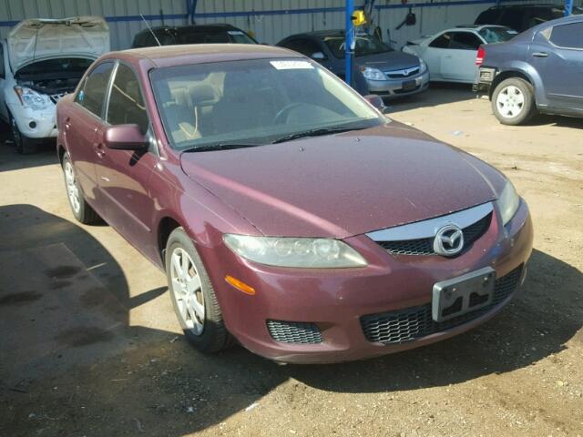 1YVHP80C965M10504 - 2006 MAZDA 6 I MAROON photo 1