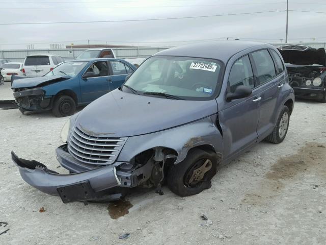 3A4FY48B57T612105 - 2007 CHRYSLER PT CRUISER BLUE photo 2