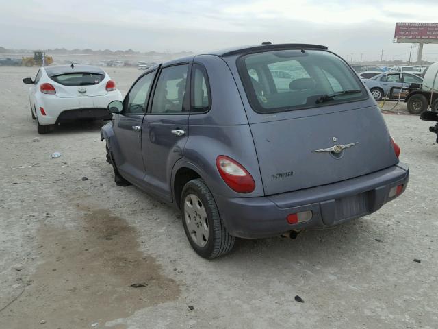 3A4FY48B57T612105 - 2007 CHRYSLER PT CRUISER BLUE photo 3