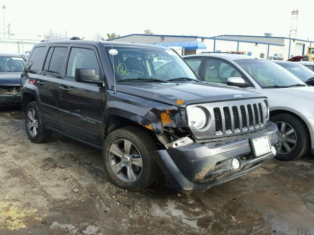 1C4NJRFBXHD109733 - 2017 JEEP PATRIOT LA GRAY photo 1