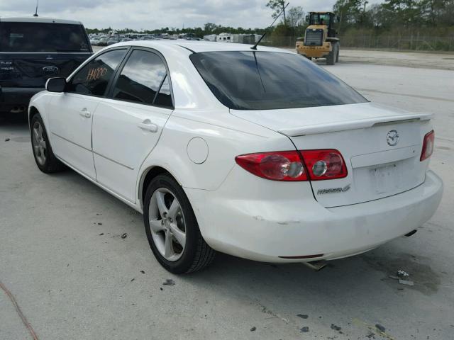 1YVHP80C155M15999 - 2005 MAZDA 6 I WHITE photo 3