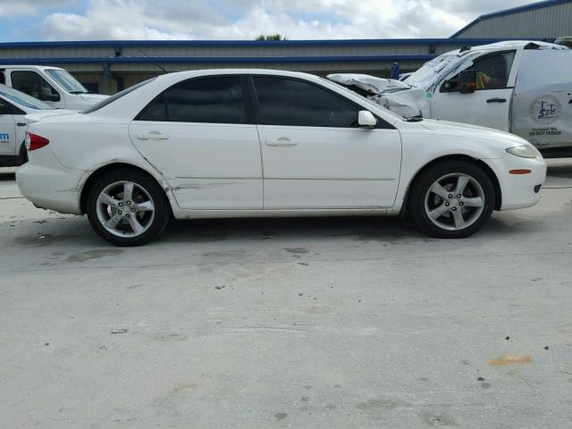 1YVHP80C155M15999 - 2005 MAZDA 6 I WHITE photo 9