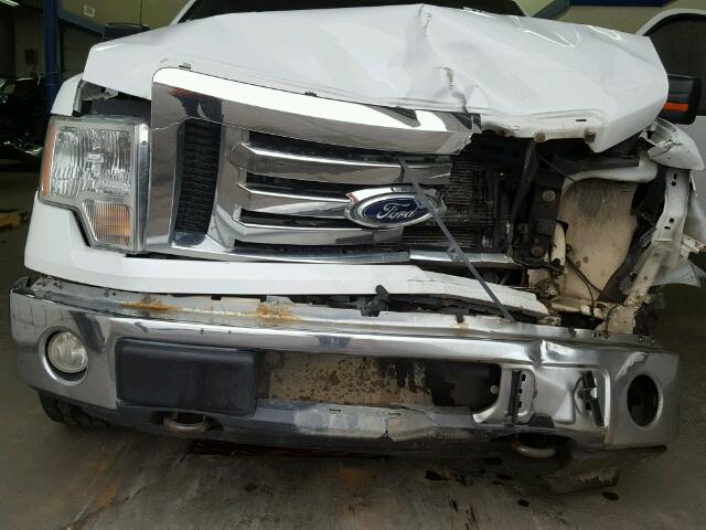 1FTFW1E8XAFD33978 - 2010 FORD F150 SUPER WHITE photo 7