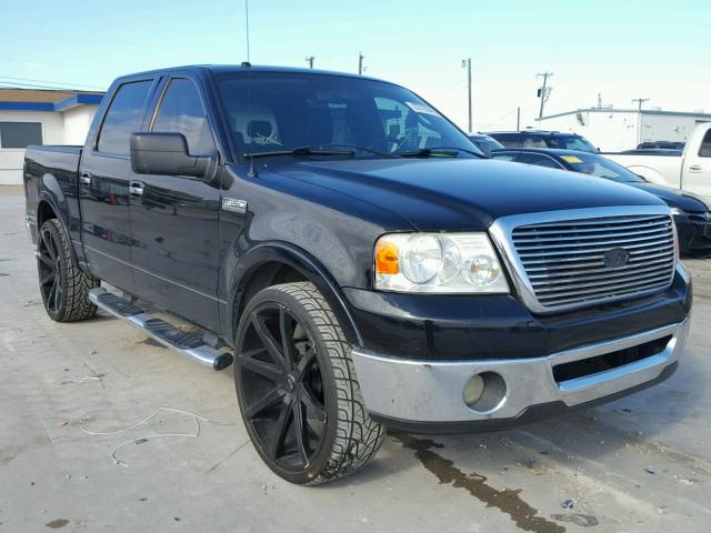 1FTPW12567KD31420 - 2007 FORD F150 SUPER BLACK photo 1