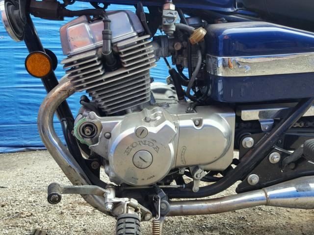 JH2MC13181K700042 - 2001 HONDA CMX250 C BLUE photo 7