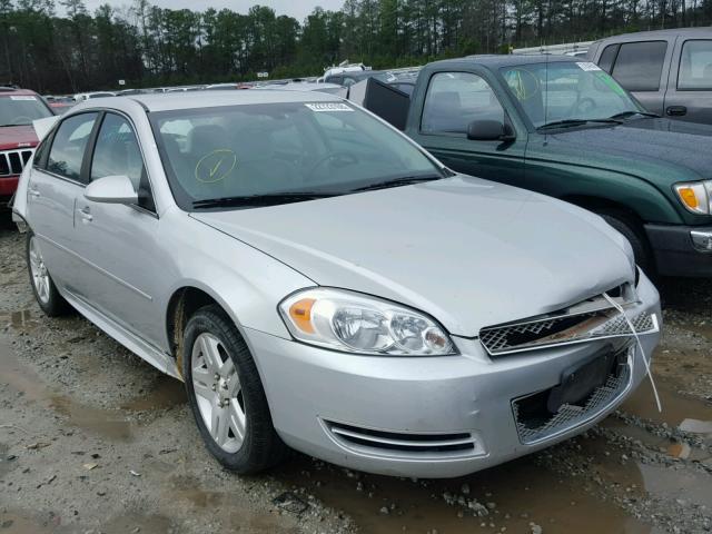 2G1WG5E31C1291633 - 2012 CHEVROLET IMPALA LT SILVER photo 1