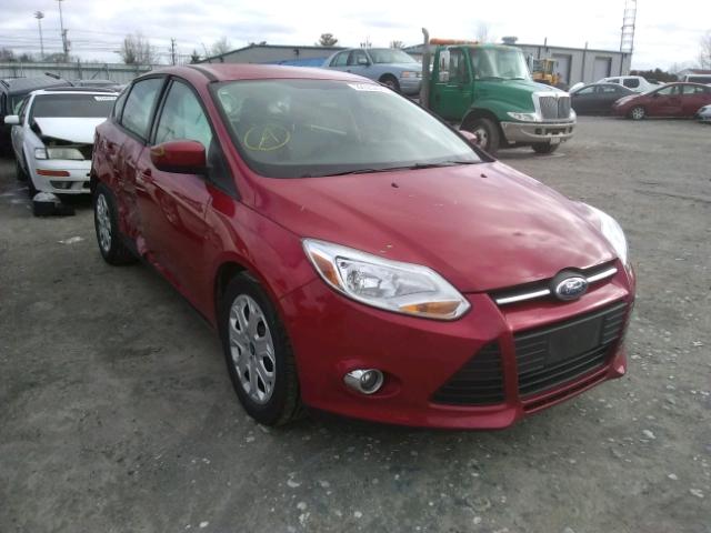 1FAHP3K21CL232694 - 2012 FORD FOCUS SE RED photo 1