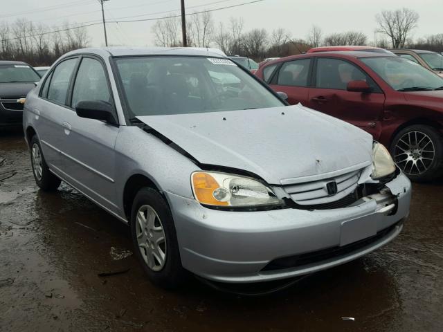 1HGES16503L029267 - 2003 HONDA CIVIC LX WHITE photo 1