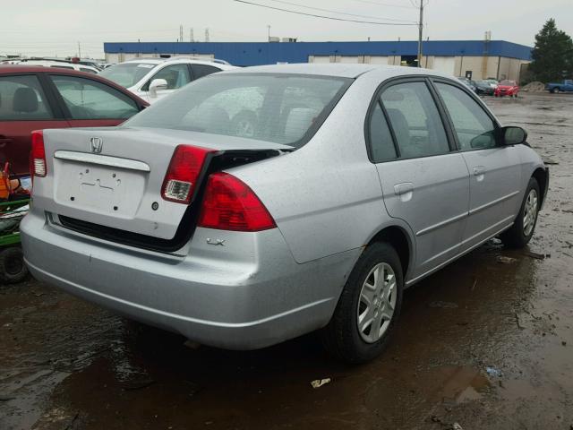 1HGES16503L029267 - 2003 HONDA CIVIC LX WHITE photo 4