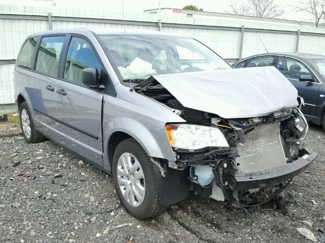 2C4RDGBG7ER340855 - 2014 DODGE GRAND CARA SILVER photo 1