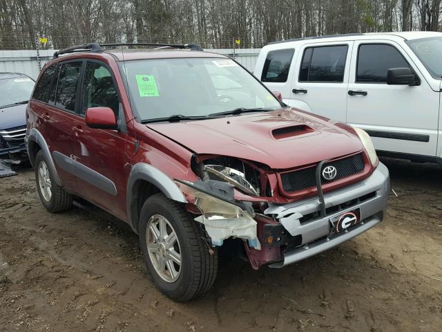 JTEGD20VX50050031 - 2005 TOYOTA RAV4 RED photo 1