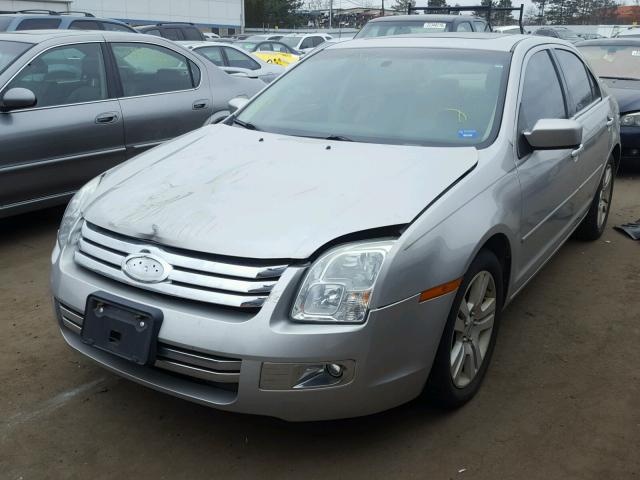 3FAHP08Z78R232288 - 2008 FORD FUSION SEL SILVER photo 2