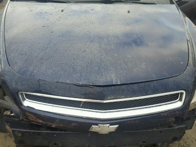 1G1ZB5EB7AF238556 - 2010 CHEVROLET MALIBU LS ლურჯი ფოტო 7