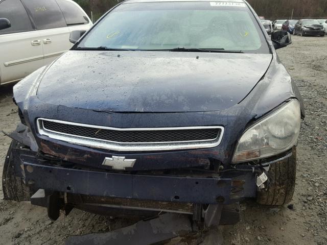 1G1ZB5EB7AF238556 - 2010 CHEVROLET MALIBU LS ლურჯი ფოტო 9