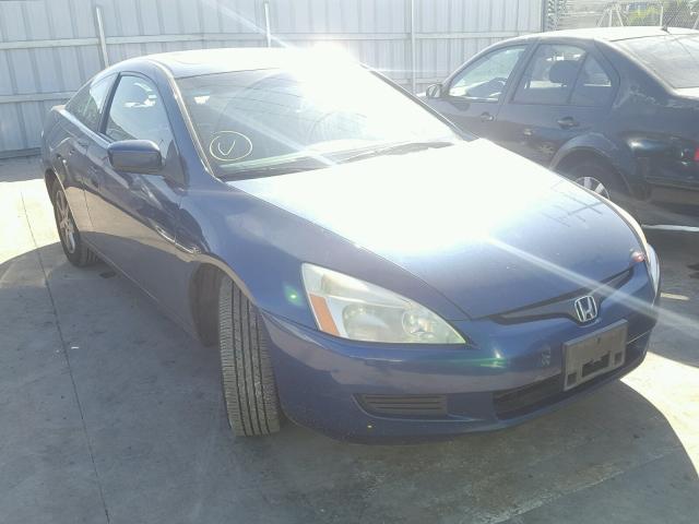 1HGCM82673A018691 - 2003 HONDA ACCORD EX BLUE photo 1