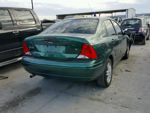 1FAHP3431YW119730 - 2000 FORD FOCUS SE GREEN photo 4