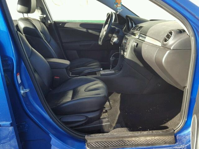 JM1BK323961525542 - 2006 MAZDA 3 S BLUE photo 5