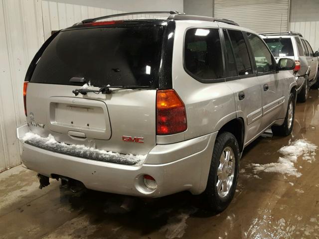 1GKDT13SX42327760 - 2004 GMC ENVOY SILVER photo 4