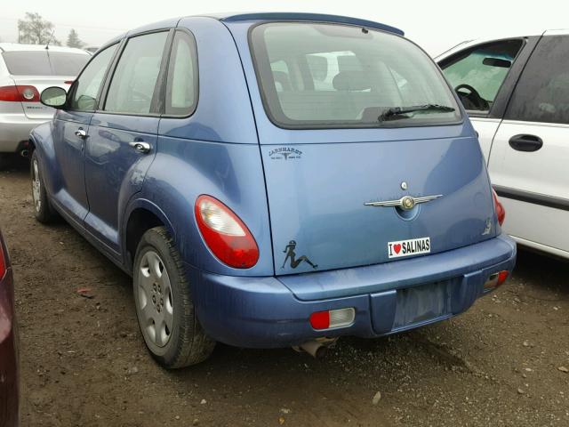 3A4FY48BX6T361063 - 2006 CHRYSLER PT CRUISER BLUE photo 3