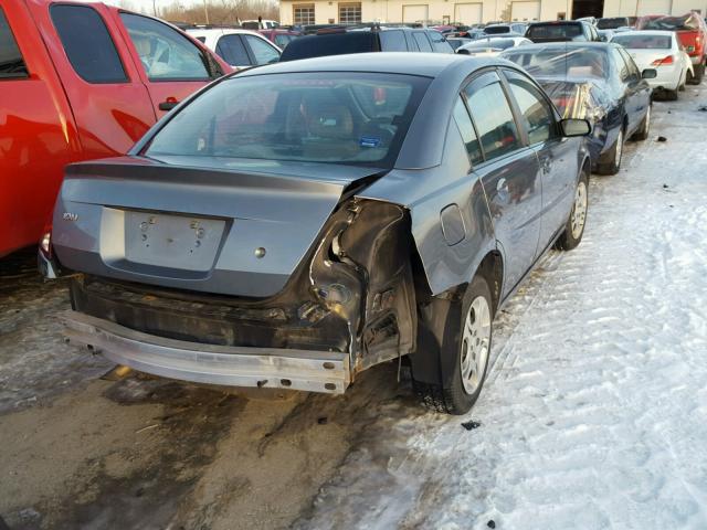 1G8AJ52F64Z142610 - 2004 SATURN ION LEVEL GRAY photo 4