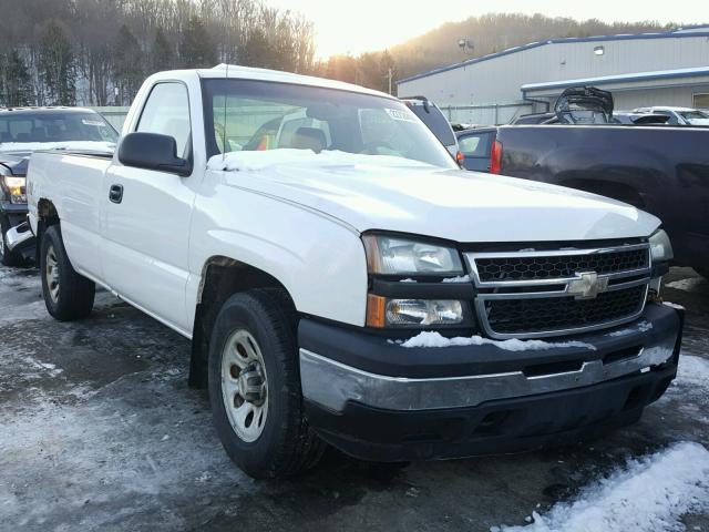 3GCEK14V46G181717 - 2006 CHEVROLET SILVERADO WHITE photo 1