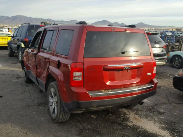 1C4NJPFA3GD685044 - 2016 JEEP PATRIOT LA MAROON photo 3