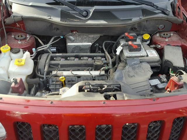 1C4NJPFA3GD685044 - 2016 JEEP PATRIOT LA MAROON photo 7