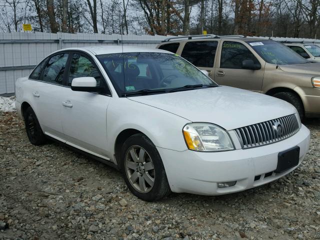 1MEFM40177G603882 - 2007 MERCURY MONTEGO LU WHITE photo 1