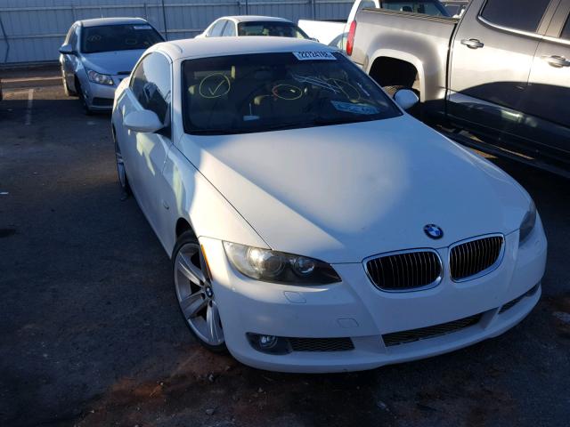 WBAWL73508PX57238 - 2008 BMW 335 I WHITE photo 1