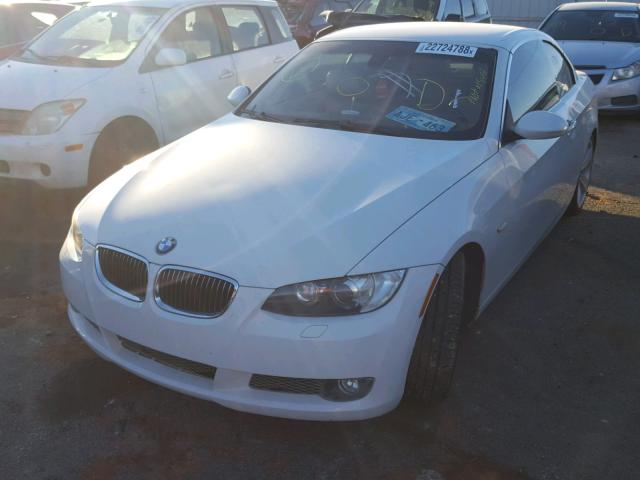 WBAWL73508PX57238 - 2008 BMW 335 I WHITE photo 2