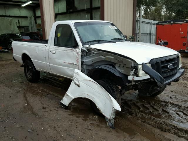 1FTYR10D84PB20126 - 2004 FORD RANGER WHITE photo 1