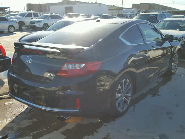 1HGCT2B89FA007875 - 2015 HONDA ACCORD EXL BLACK photo 4