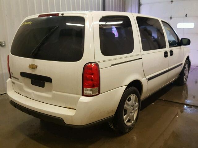 1GNDV23WX7D200764 - 2007 CHEVROLET UPLANDER L 白色 照片 4