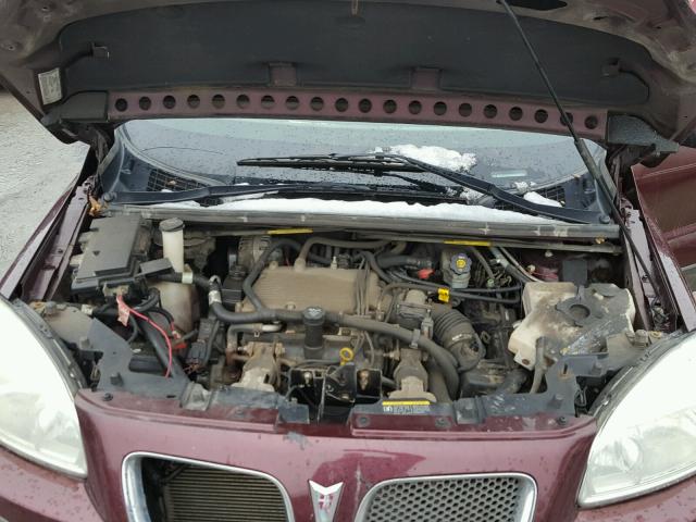 1GMDV33L46D133416 - 2006 PONTIAC MONTANA SV PURPLE photo 7