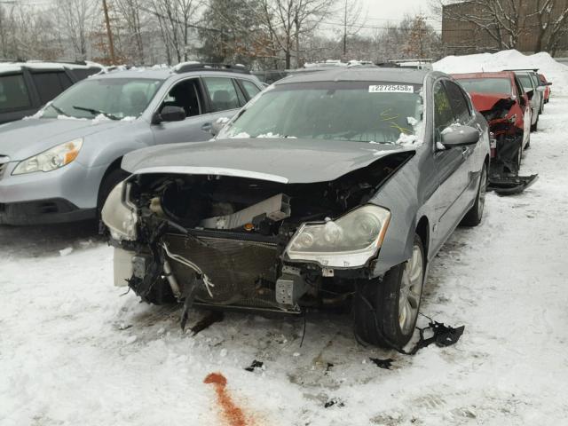 JNKAY01F06M255246 - 2006 INFINITI M35 BASE GRAY photo 2