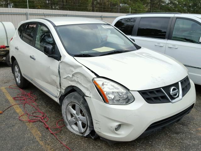 JN8AS5MT6CW291593 - 2012 NISSAN ROGUE S WHITE photo 1