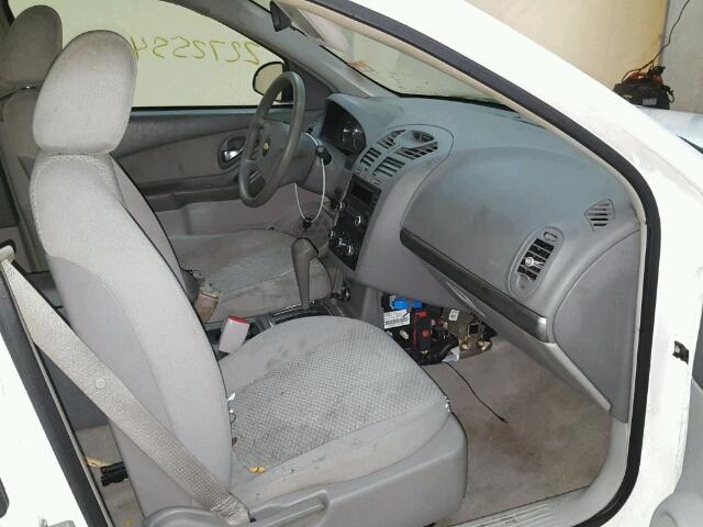 1G1ZS58F67F194427 - 2007 CHEVROLET MALIBU LS WHITE photo 5