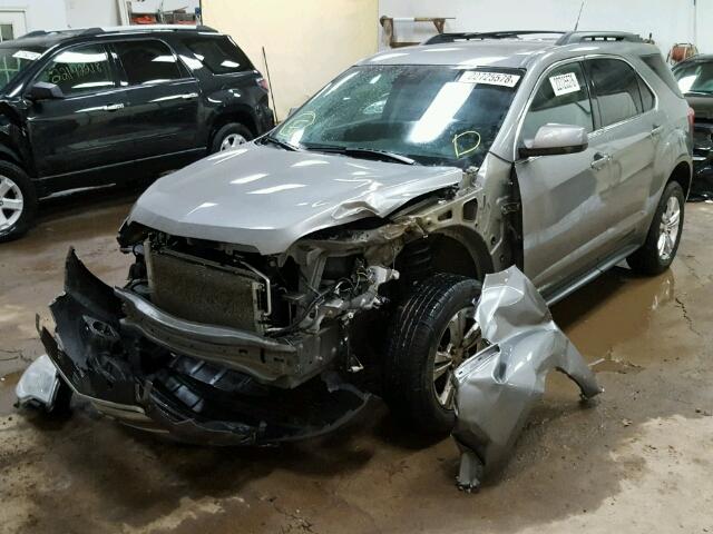 2GNALDEK1C6215810 - 2012 CHEVROLET EQUINOX LT GRAY photo 2